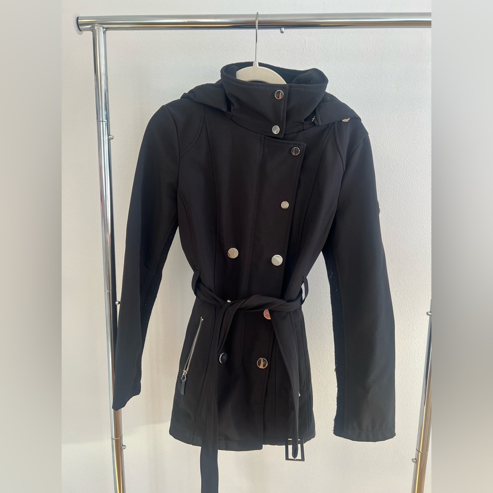 Calvin Klein Black Trench Coat